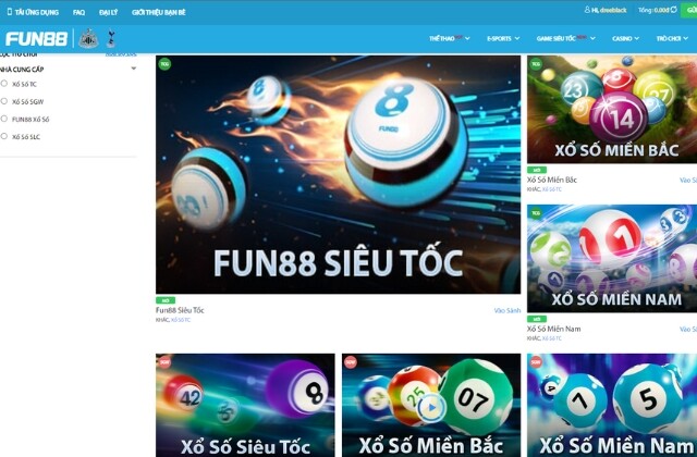 Xổ số lô đề Fun88